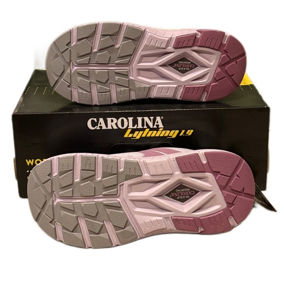 Carolina Women's Light Pink Safety Shoes - Picture 8 of 10